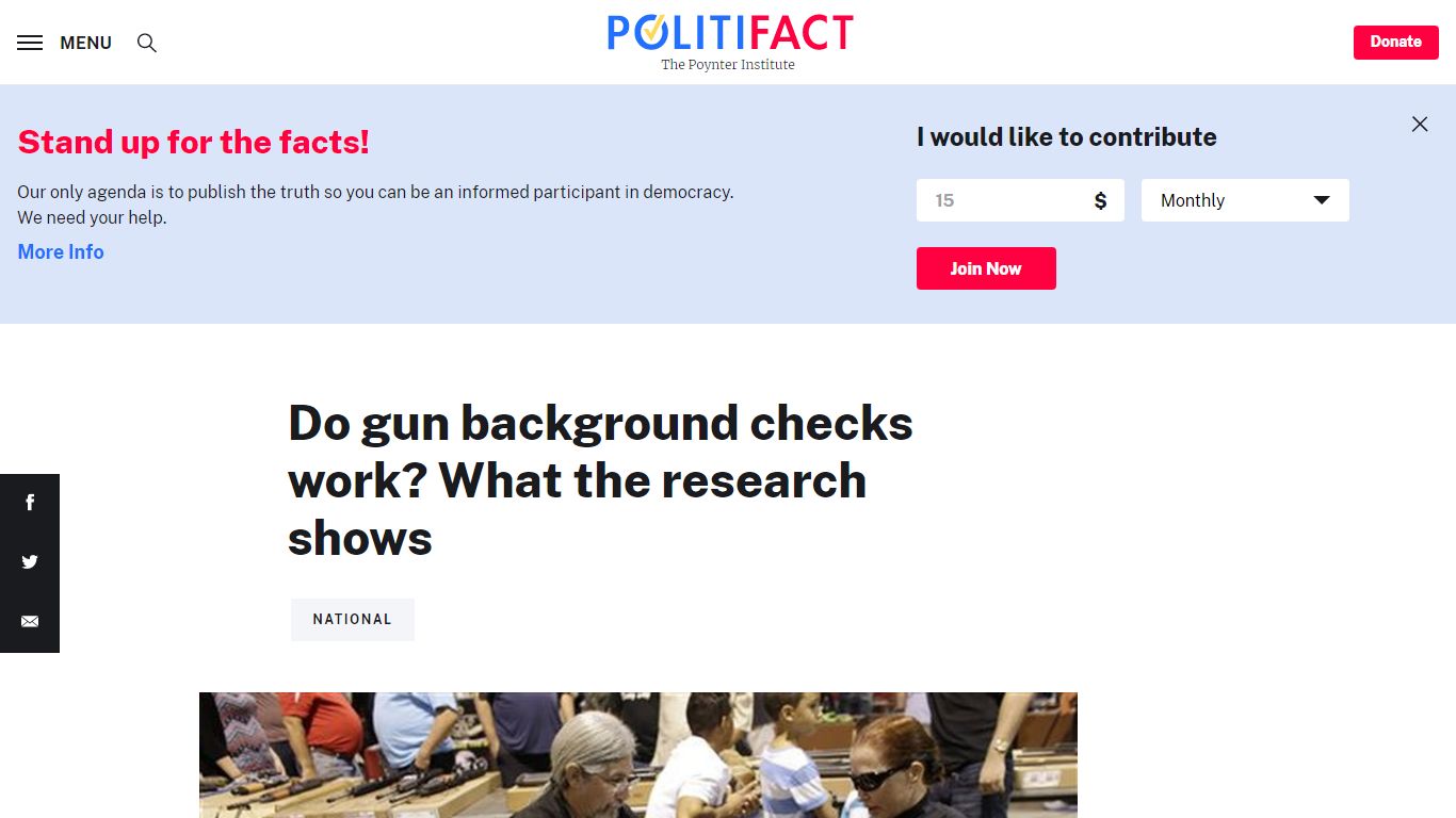 Do gun background checks work? What the research shows